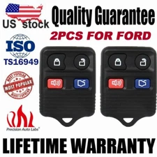 For Ford 2 Complete Keyless Entry Remote Control Car Key Fob Clicker Transmitter