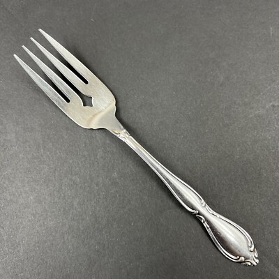 Oneida Strathmore Silverware Salad Fork Deluxe Stainless Flatware