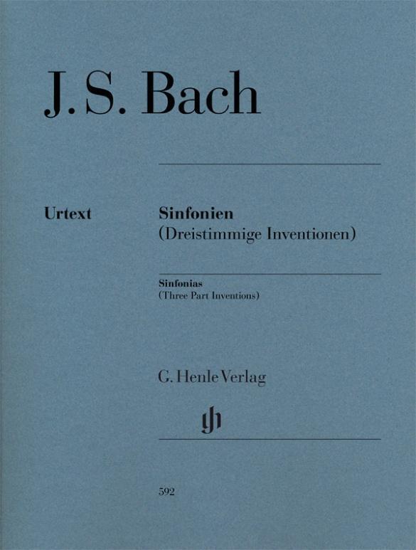 Thumbnail - Sinfonien (dreistimmige Inventionen) Für Klavier Zu Zwei Händen.