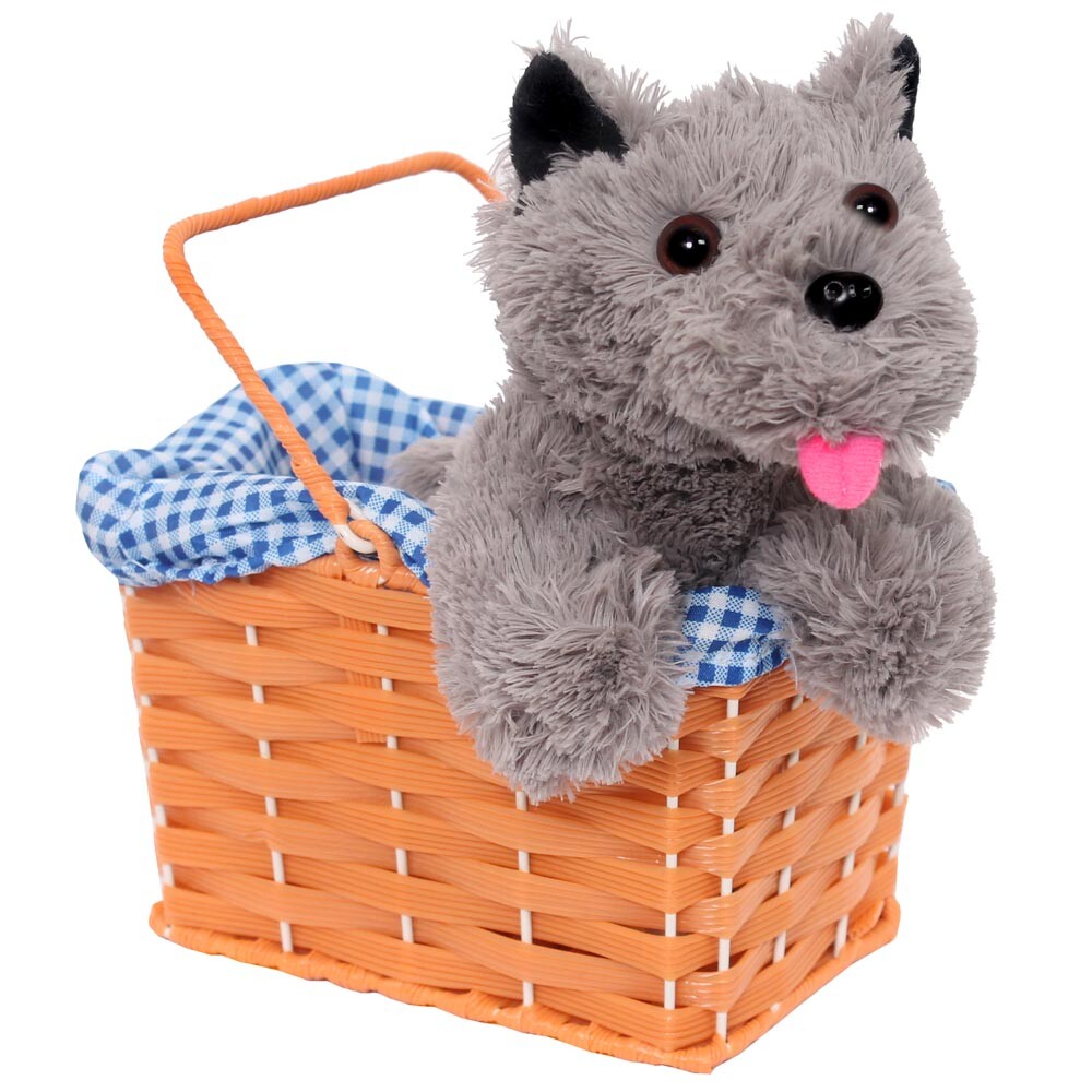TOTO ESTILO PERRO EN CESTA DOROTHY DÍA MUNDIAL DEL LIBRO DISFRAZ TRAJE UTILERÍA