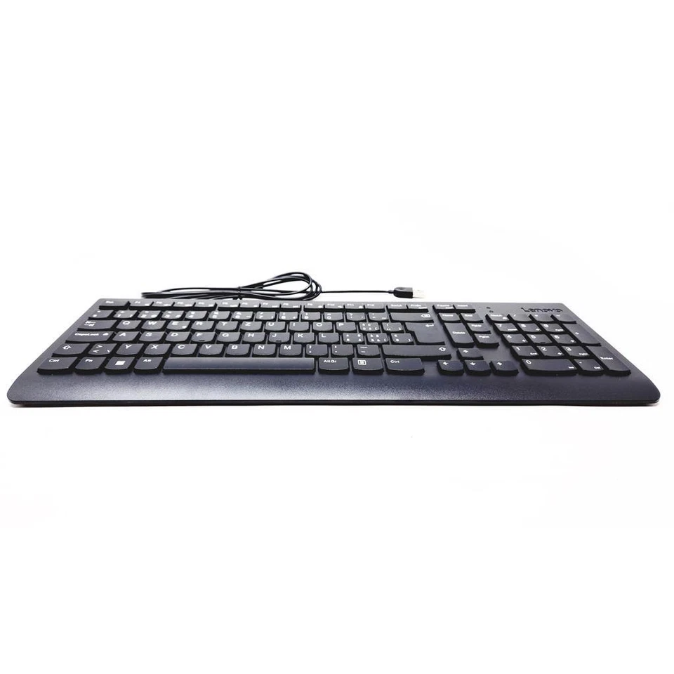 Lenovo Wired Keyboard Mouse Included USB French German Swiss QWERTZ 4X30L79917 - Image 3 of 4