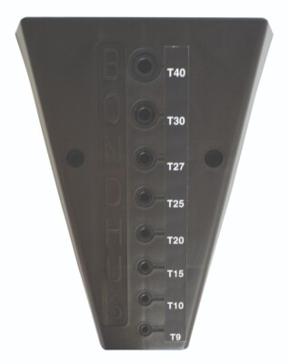 T-Handle Torx Star Wrench Stand Tray Bondhus Universal T9-T40 Made in USA