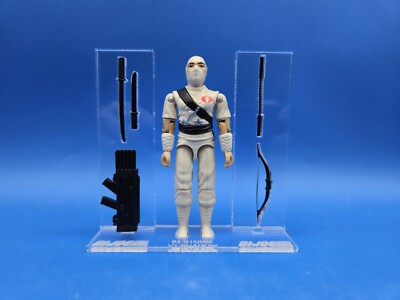G.I. Joe Vintage Storm Shadow Acrylic Base Set (B)   *NO ACTION FIGURE INCLUDED*