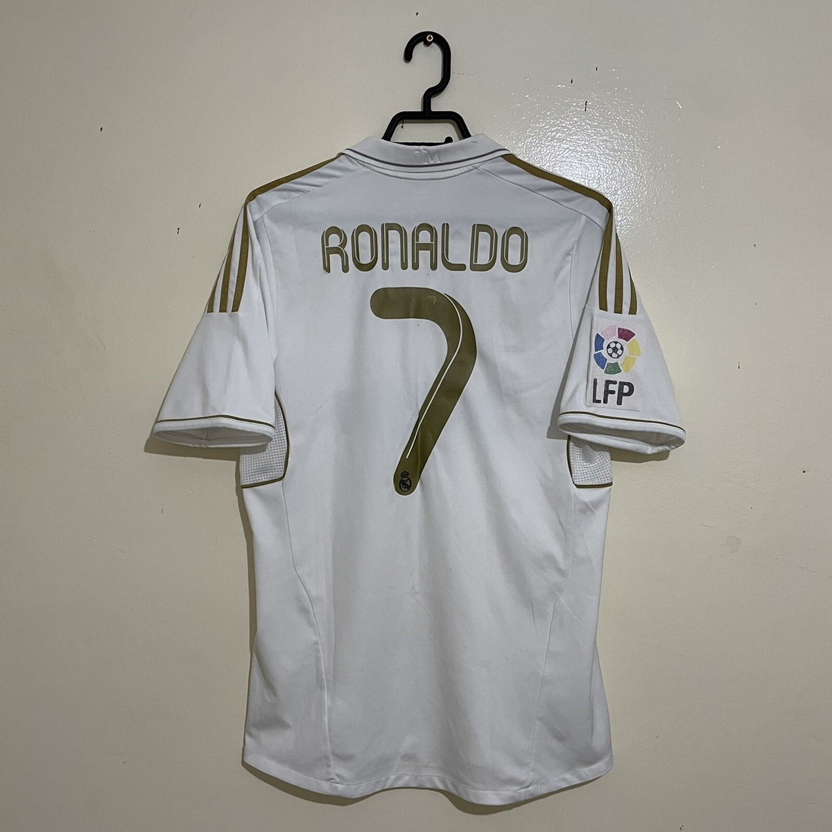 Real Madrid 2011-2012 Ronaldo Home Jersey Shirt Size M Men Kit