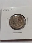 1929 S Indian Head Buffalo Nickel
