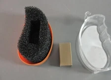 BUY 1 LOT GET 1 FREE!!! SUEDE NUBUCK BRUSH UP SHOE CLEANER SPONGE GUM RUBBER KIT