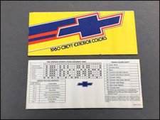 1980 Chevrolet Malibu Owners Manual User Guide Reference Operator Book Fuses OEM 1980 Chevrolet Malibu Owners Manual User Guide Reference Operator Book Fuses OEM