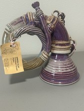 STEVE SMEED Corno di tromba giocabile in ceramica postmoderna