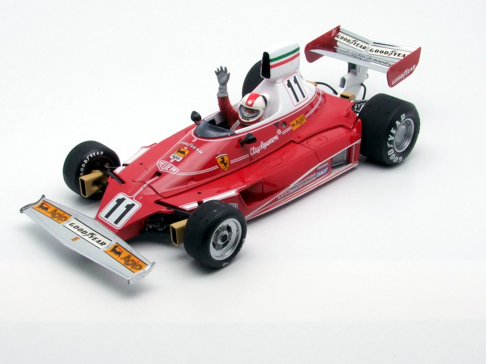 Exoto Ferrari 312T F1 1:18 Clay Regazzoni 1975 - Voiture Miniature Métal type CMC Monza