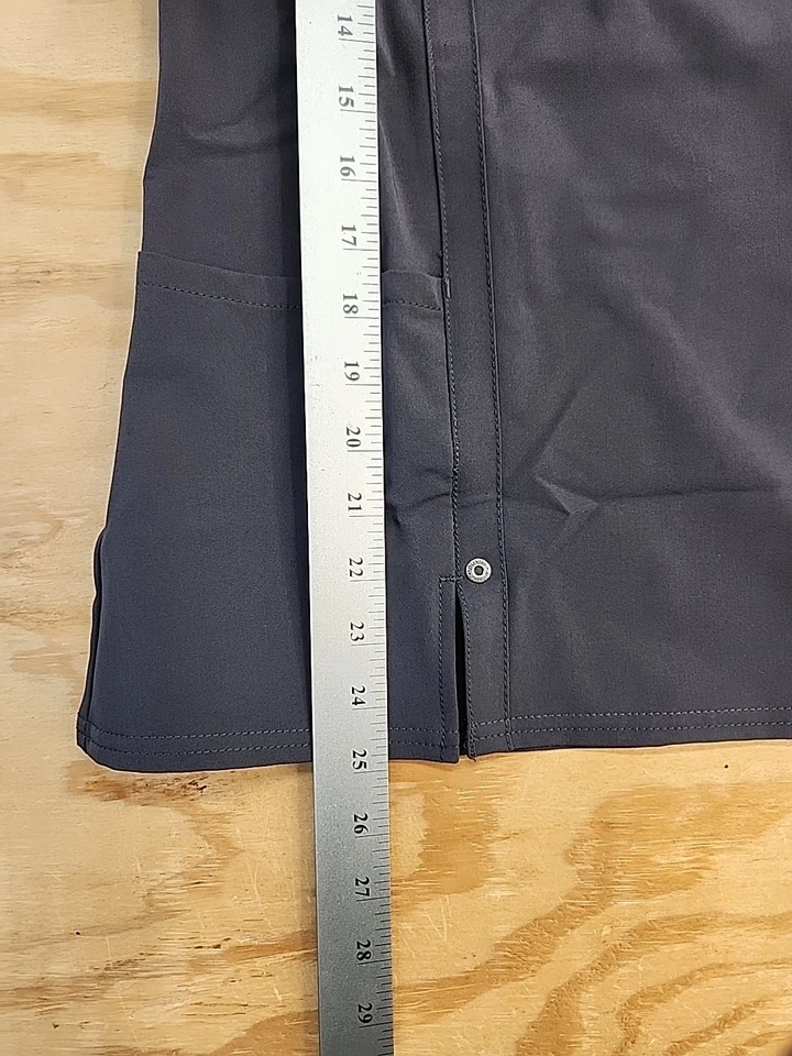 Dickies Gray Stretch Scrub Top Womens XXS - Image 4 of 4