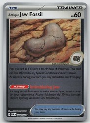 Antique Jaw Fossil 068/088 Perfect Order Reverse Holo