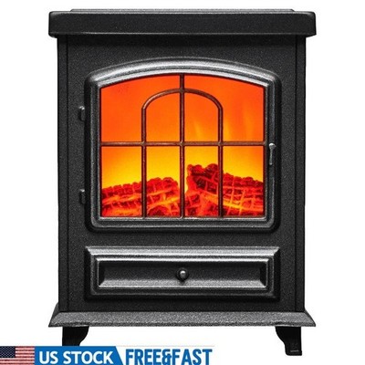Wrm Fireplace Electric Wax Warmer Flames Aroma Melter Home Decor Scented