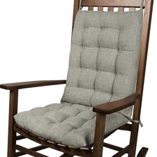 Rocking Chair Cushions Indoor Chair Pads High Back And Seat Cushion Set 2 Pcs