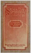 Stanley Tools Catalog  for Year 1900 29 pages