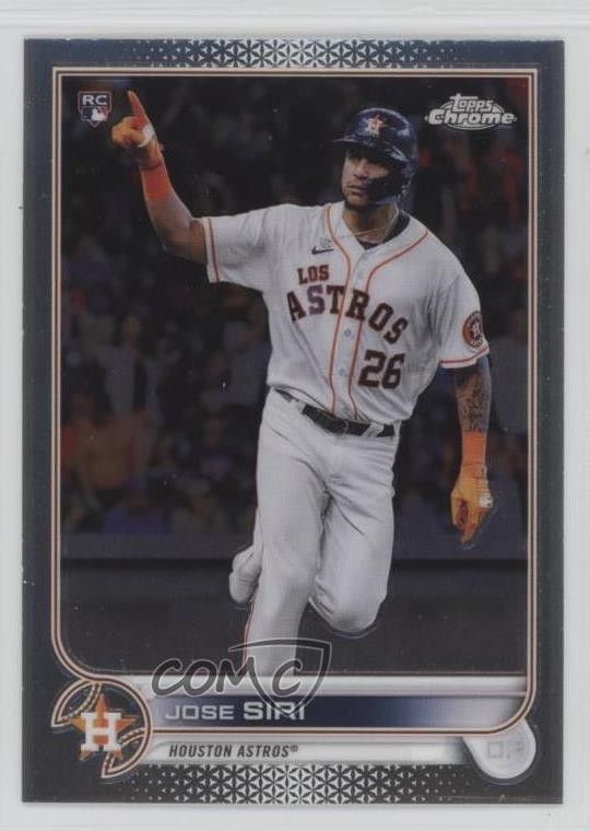 2022 Topps Chrome Jose Siri #204 19tz
