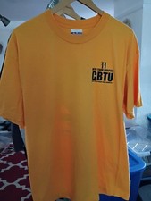 NY Chapter CBTU Black Trade Union Made In USA T-shirt Size XL Equal Rights 50