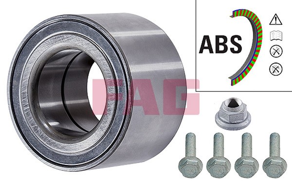 Radlagersatz Schaeffler FAG 713 6123 10 FüR Porsche Panamera 970 911 991 Carrera-image