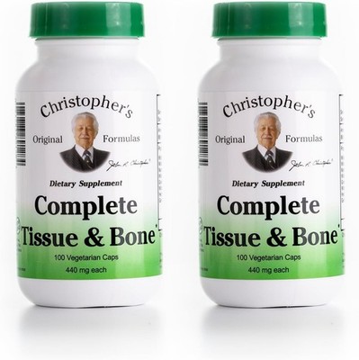 Christopher's Original Formulas Complete Tissue & Bone Formula ? 100 VCaps | Her