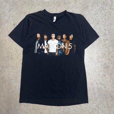 2016 Maroon 5 T-shirt Adam Levine Tour Tee Black Mens Medium Band Tee