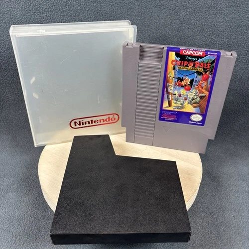Nintendo NES - Chip ‘n Dale: Rescue Rangers - Cartridge & Cover - Tested