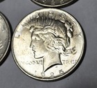 6 x 1925 Peace Dollars - Nice Higher Grade Silver Coins — photo 4