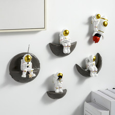 Fjs Astronauts Wall Decor Set Of 3 Modern Home Wall Sculptures Decoration 3D