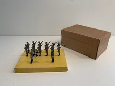 Zinnfiguren, Bleisoldaten, Heyde Hersteller unbekannt: Exerziervorrichtung