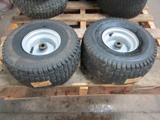 Husqvarna Yth24v48 Front Wheels Rims Tires 15x6.00-6 Pair Set Husqvarna Yth24v48 Front Wheels Rims Tires 15x6.00-6 Pair Set