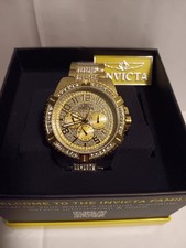 Invicta Celestial Luxe Men's 45mm Pave Crystal Multi-Function Quartz