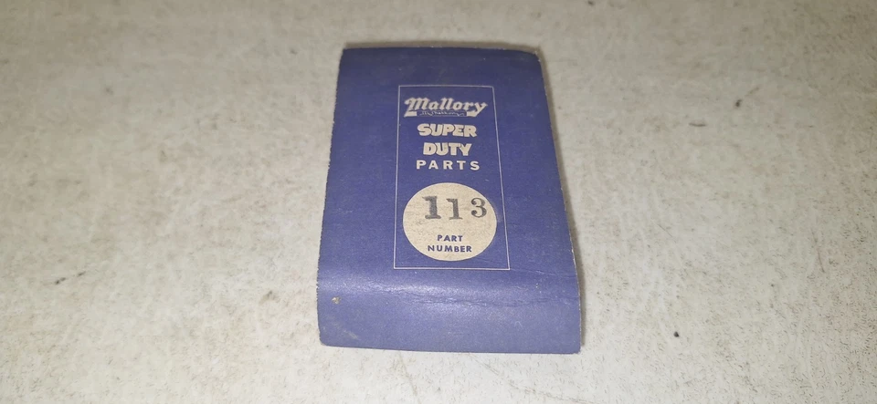 Mallory 113 Point Set fits Dodge 8 1958-63, & Studebaker 6 1959-64 2421179 NOS - Изображение 4 из 4