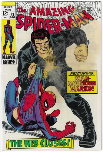 Amazing Spider-Man #73 (1969) 🔥 MAN-MOUNTAIN MARKO 🔥 Silver Age Spidey 🔥 $1