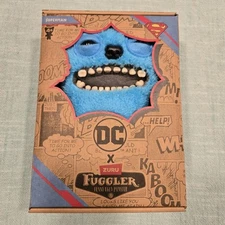 New ZURU DC X Fuggler Superman Funny Ugly Monster Plush Collector’s Ships Now!