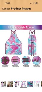 Stenffy Workshop Professional Apron.  On Size See Pic