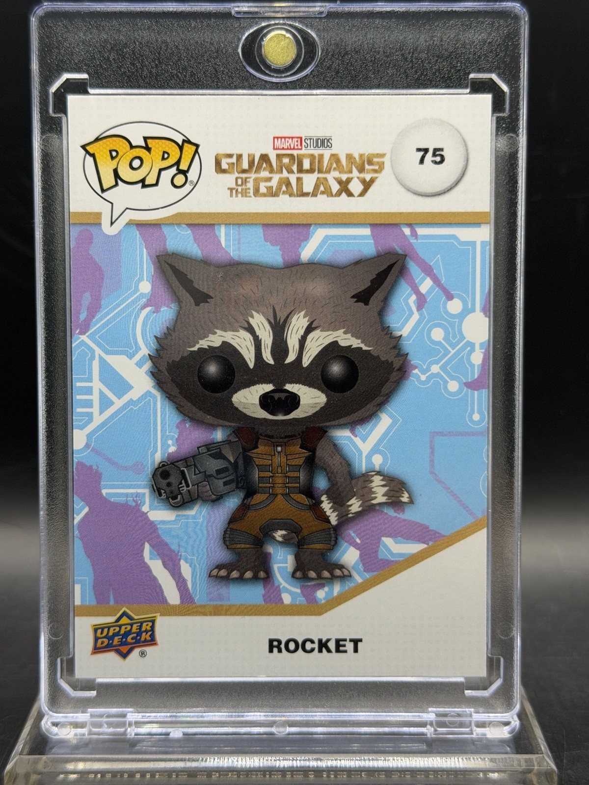 2023 Upper Deck Funko Pop Marvel Infinity Saga - Rocket - Guardians of Galaxy