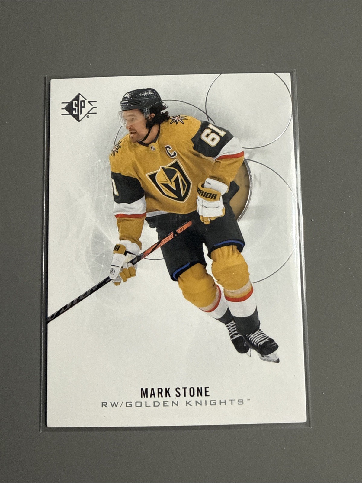 2020-21 SP Authentic - Mark Stone #17 - Vegas Golden Knights