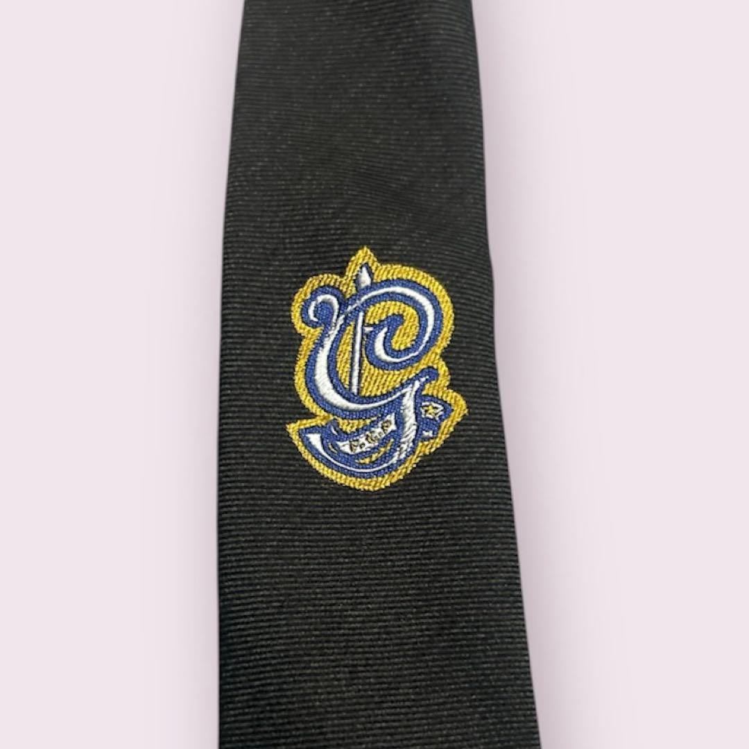 Gucci Necktie Tie 100% Silk Dark Brown G Logo Bee 2.8 inches From Japan thumbnail 15
