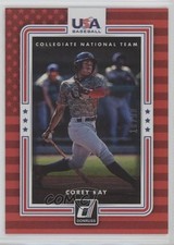 2016 Panini Donruss USA Collegiate National Team Red 10/99 Corey Ray #USA-13 y0i