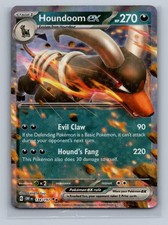 Houndoom ex Holo Double Rare SV03: Obsidian Flames 134/197 NM