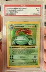 Venusaur 015/102 Base Set Holo First Edition  PSA 5