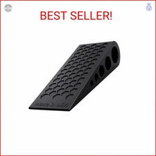 Door Stoppers for Bottom of Door Premium Floor Rubber Door Stop Wedge Made in US