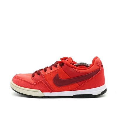 Nike Damen Air Classic Schuh Rot Textil Low Top Gepolsterter SB Sneaker EU 38