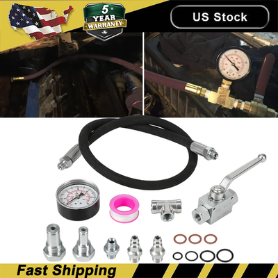 #ad For Ford 6.0L 7.3L Powerstroke High Pressure Oil System IPR Air Test Tool Kit $87.89