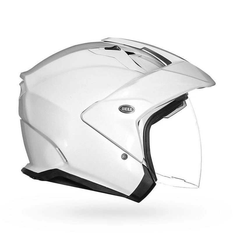 Bell Helmets Pearl White Mag-9 Helmet ( Size L / Large ) - Image 2 of 4