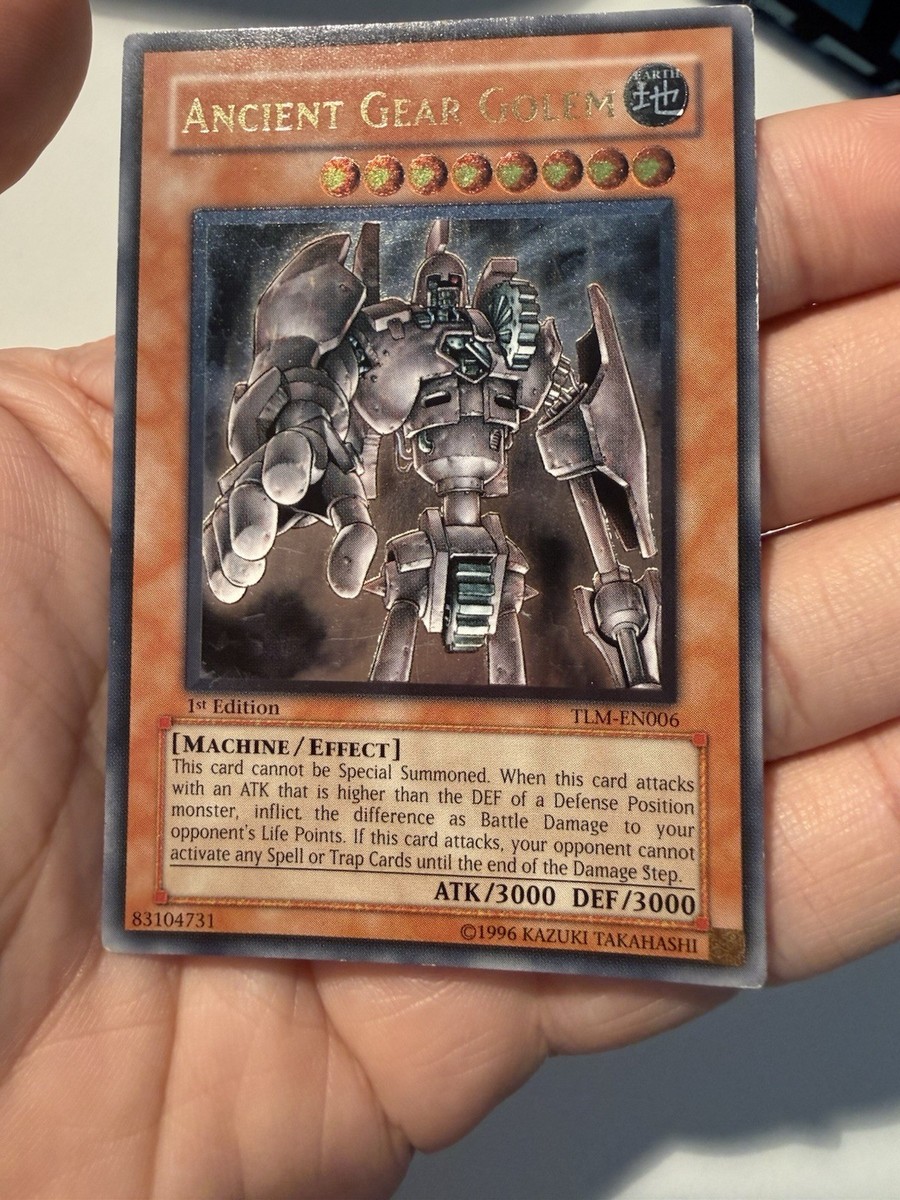 Ancient Gear Golem (UTR) TLM-EN006 The Lost Millennium 1st Edition