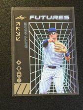 2024 Leaf Futures Cubs Matt Shaw RC #142 - SP Silver Foil Rookie Card Base