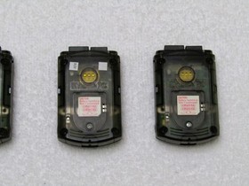 Official Sega Dreamcast Clear Black VMU HKT-7000 Memory Card /w New Batteries