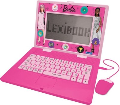 Lexibook, Barbie bilingual educational laptop (Spanish/English), large screen