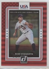 2016 Panini Donruss USA Collegiate National Team Red 91/99 Mike Shawaryn 0l1
