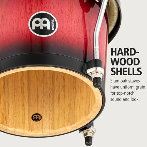 Meinl Percussion Bongos Hand Drum Set 6.75 and 8 with