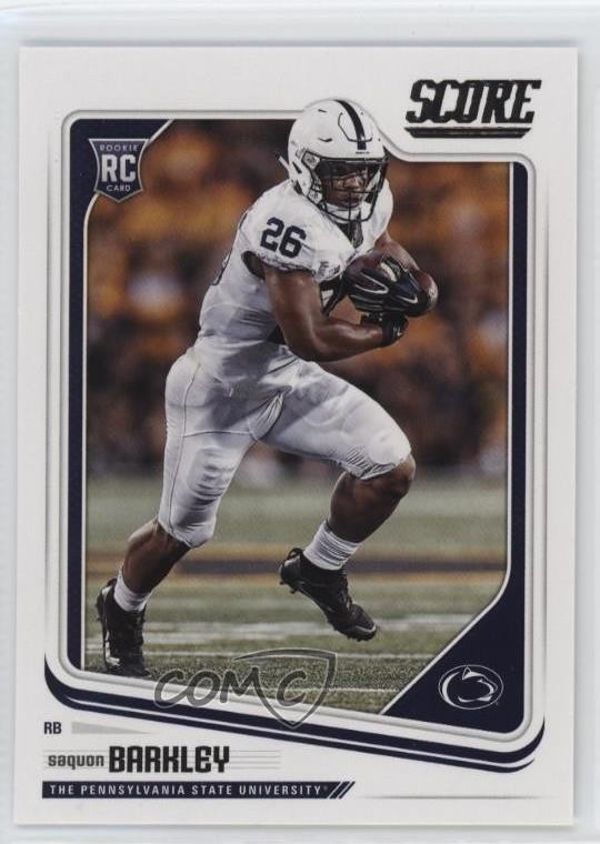 2018 Score Rookies Saquon Barkley #359 02y7